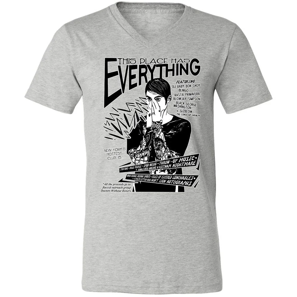 Unisex V-Neck T-Shirt - Z6T49YAR - Athletic Heather - 7