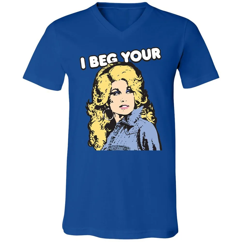 Unisex V-Neck T-Shirt - 4PENAXWA - True Royal - 4