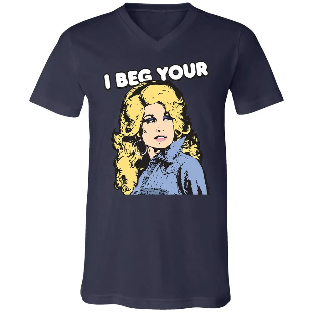Unisex V-Neck T-Shirt - 4PENAXWA - Navy - 9