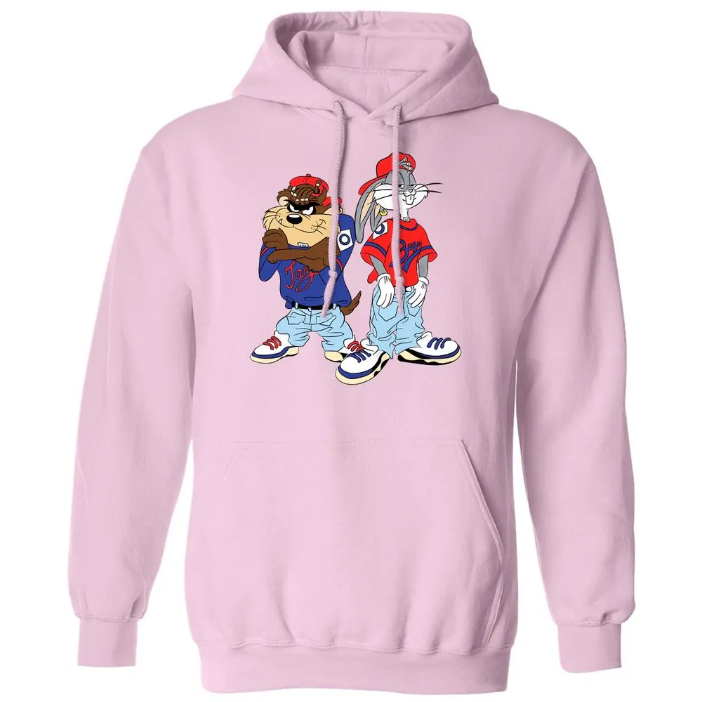 Classic Unisex Hoodie - Z6F8KA89 - Light Pink - 3