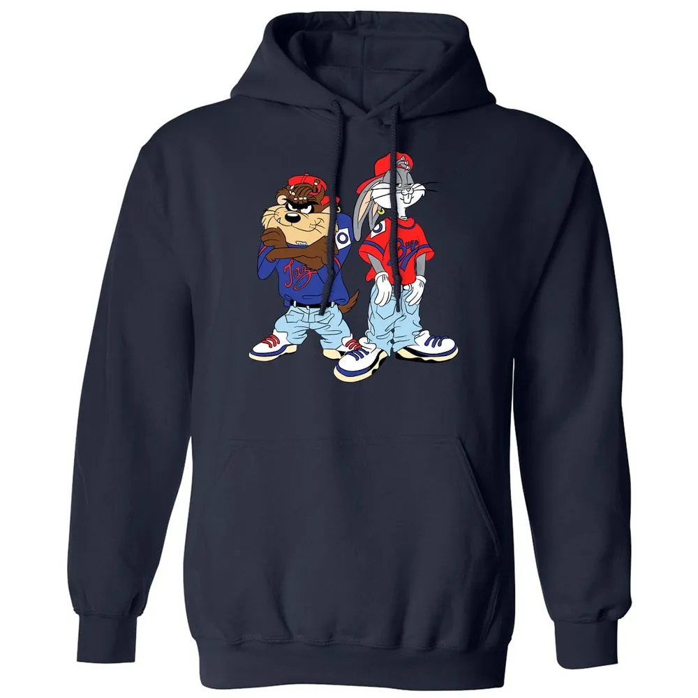 Classic Unisex Hoodie - Z6F8KA89 - Navy - 8