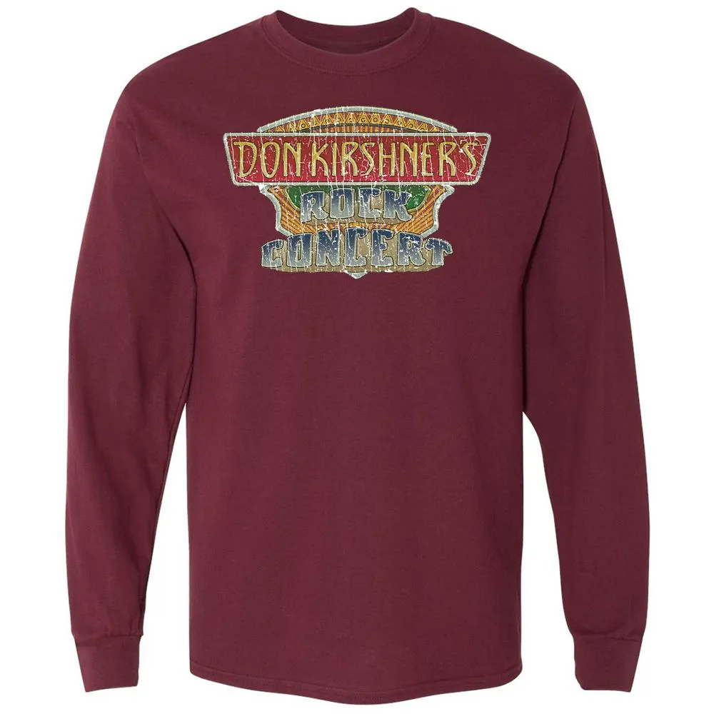 Long Sleeve T-Shirt - 4D7LQQLX - Maroon - 11