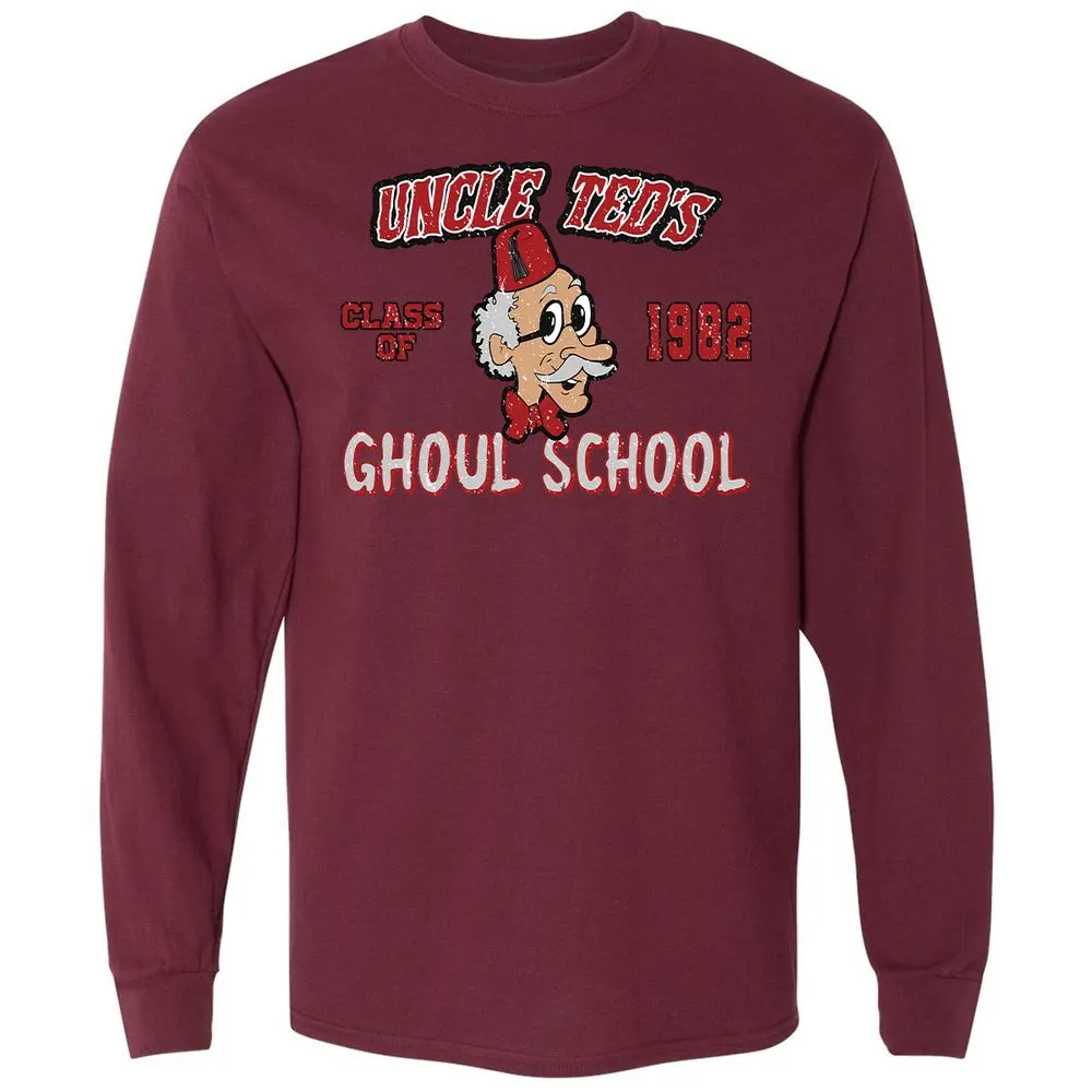 Long Sleeve T-Shirt - VRNEX57L - Maroon - 11