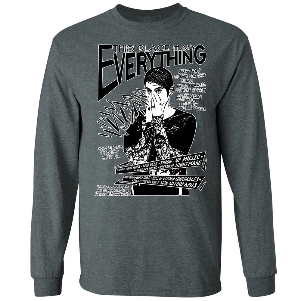 Long Sleeve T-Shirt - Y34Q338G - Dark Heather - 15