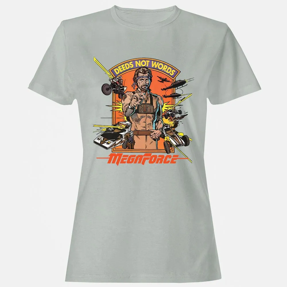 Women's T-Shirt - 7453BVQU - Ash - 2