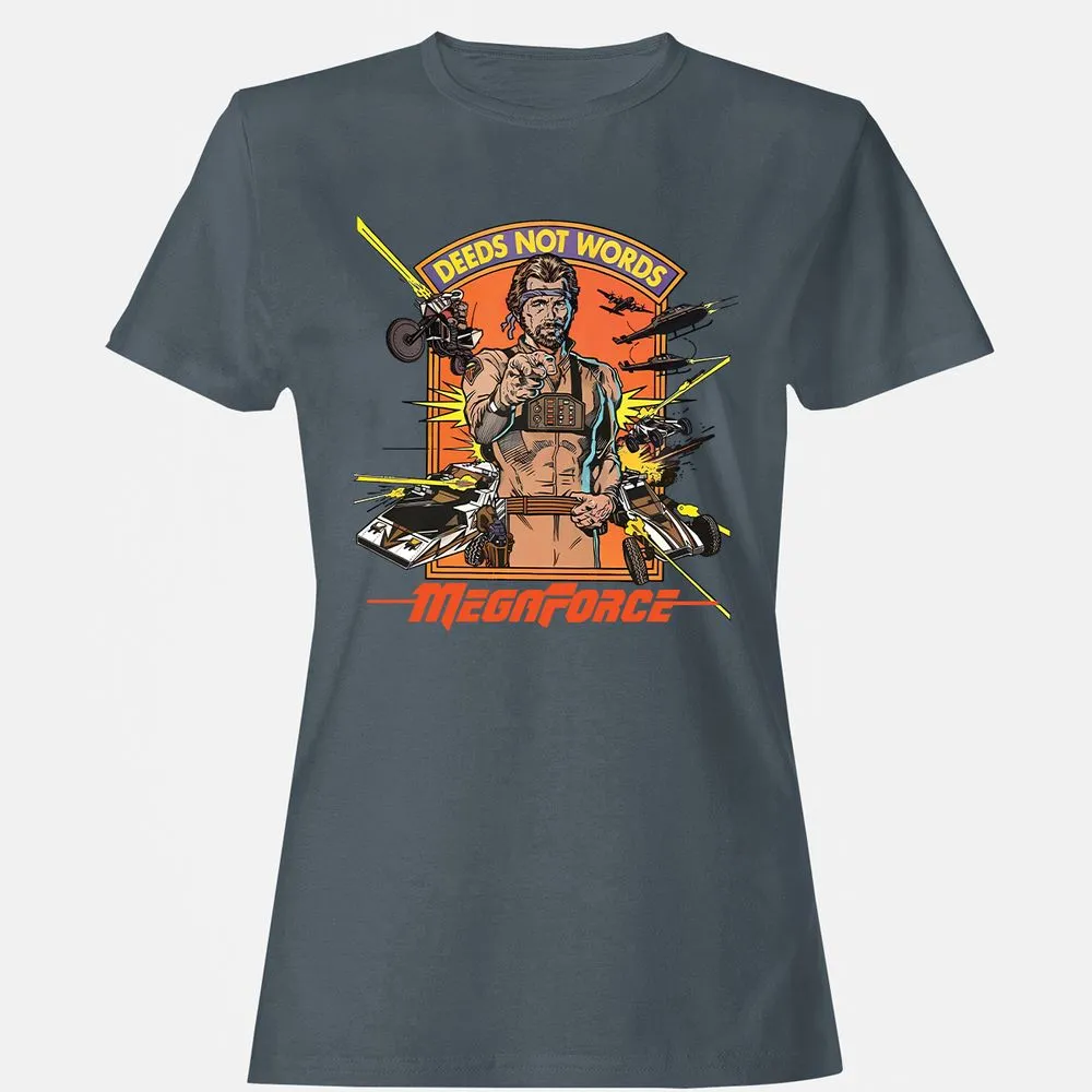 Women's T-Shirt - 7453BVQU - Charcoal - 3