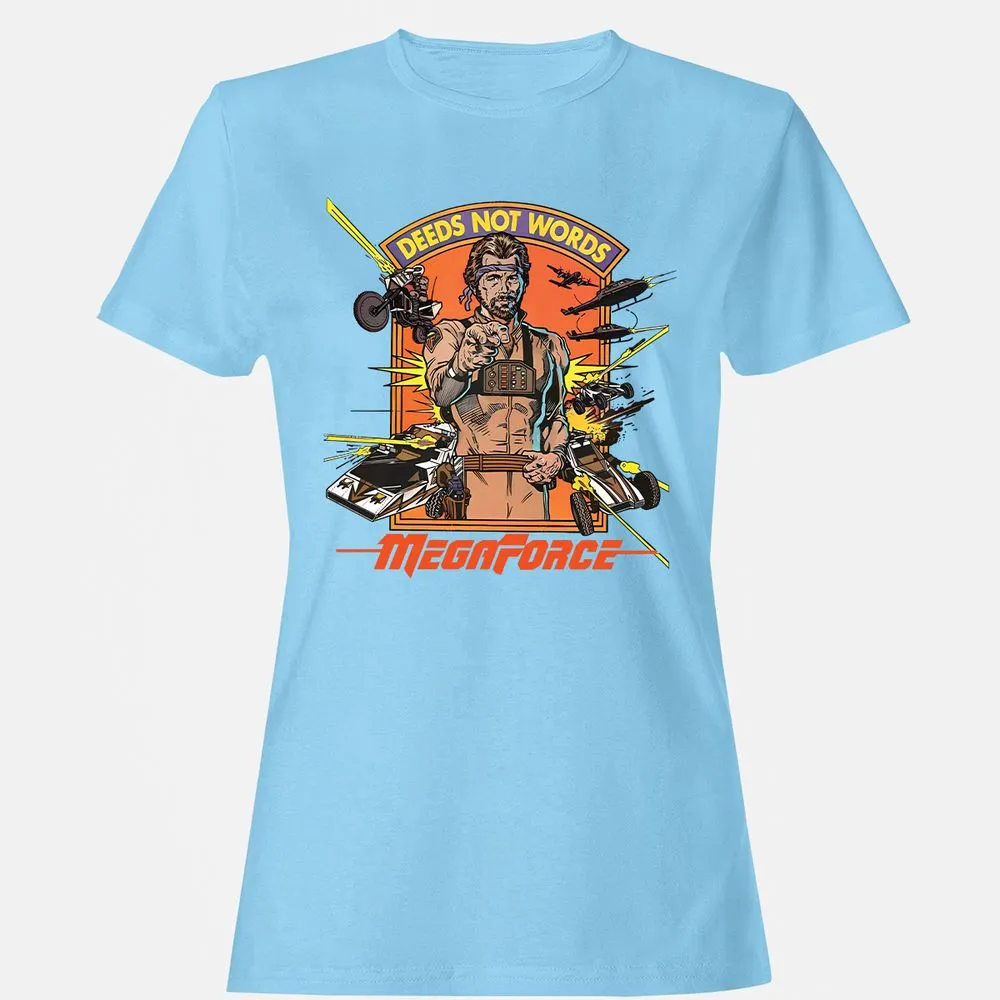 Women's T-Shirt - 7453BVQU - Light Blue - 8