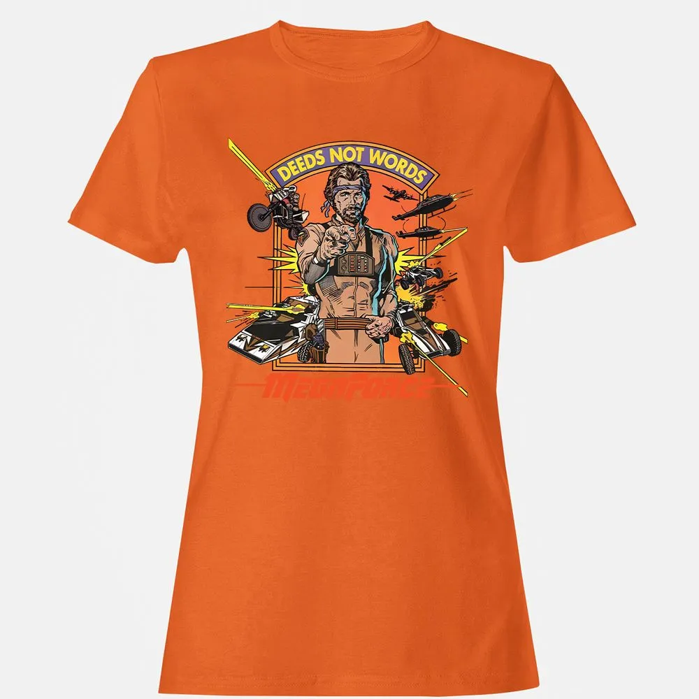 Women's T-Shirt - 7453BVQU - Orange - 11