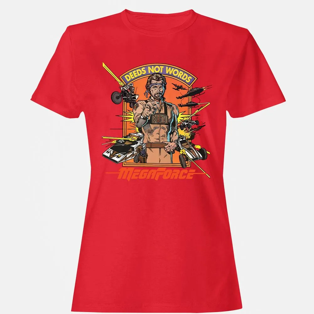 Women's T-Shirt - 7453BVQU - Red - 13