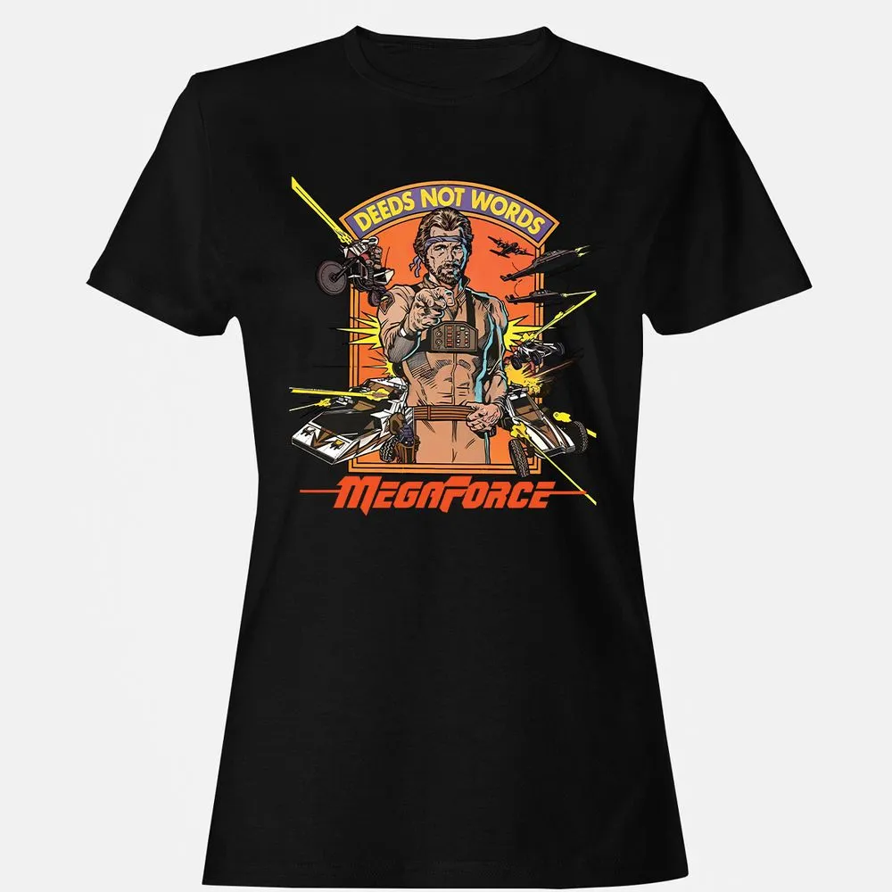 Women's T-Shirt - 7453BVQU - Black - 16