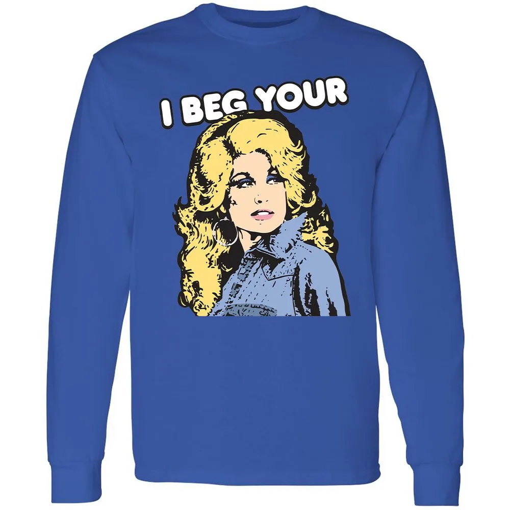 Long Sleeve T-Shirt - YB8TQBEP - Royal - 4