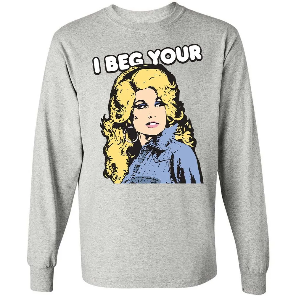 Long Sleeve T-Shirt - YB8TQBEP - Ash - 5