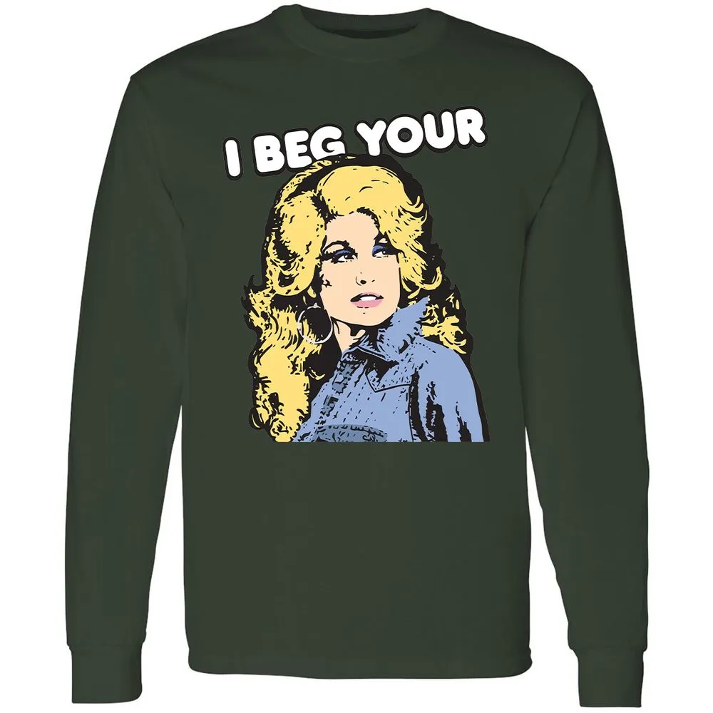 Long Sleeve T-Shirt - YB8TQBEP - Forest Green - 8