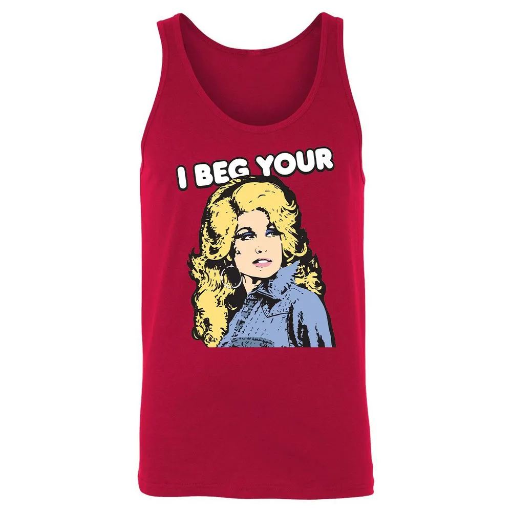 Unisex Jersey Tank - 8PD45Y4G - Red - 11