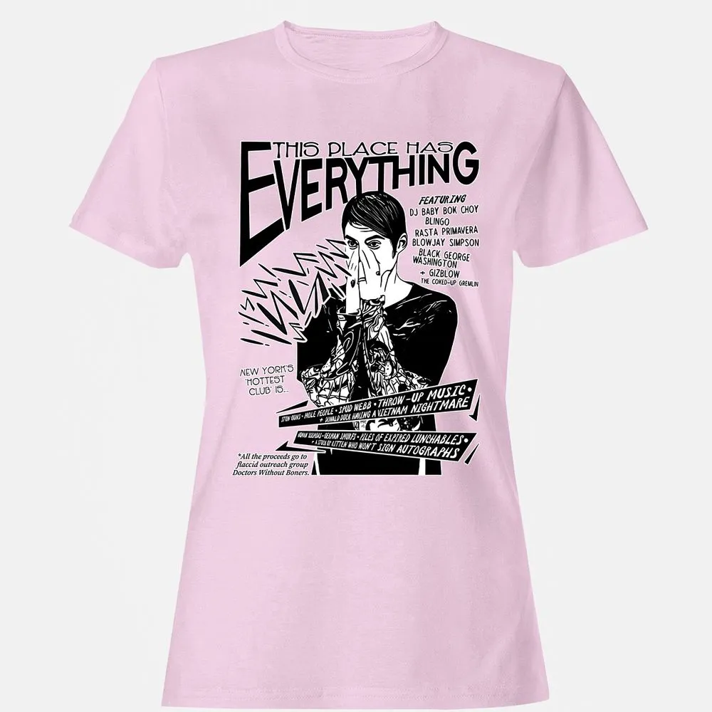Women's T-Shirt - SAAJFWME - Light Pink - 9