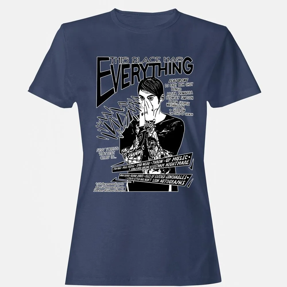 Women's T-Shirt - SAAJFWME - Navy - 10
