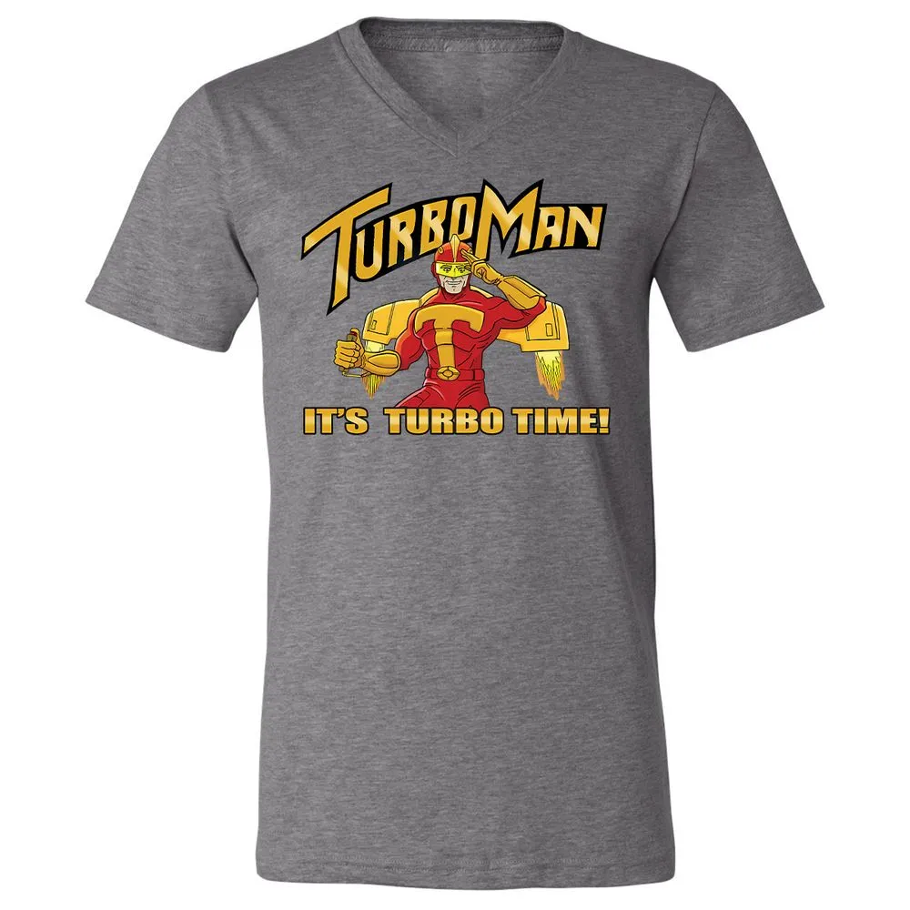 Unisex V-Neck T-Shirt - YMEVHH78 - Deep Heather - 13