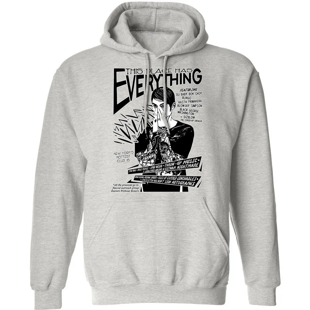 Classic Unisex Hoodie - S8LHV5FK - Ash - 2