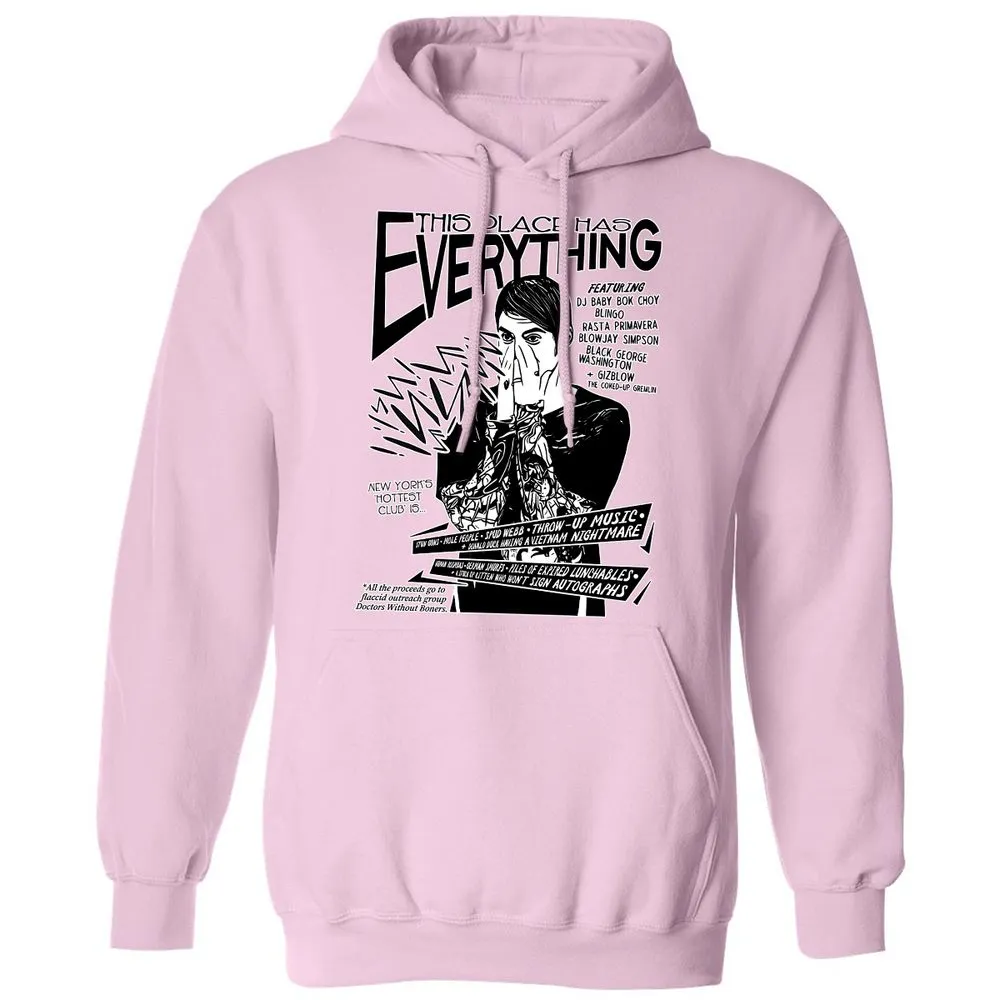 Classic Unisex Hoodie - S8LHV5FK - Light Pink - 3