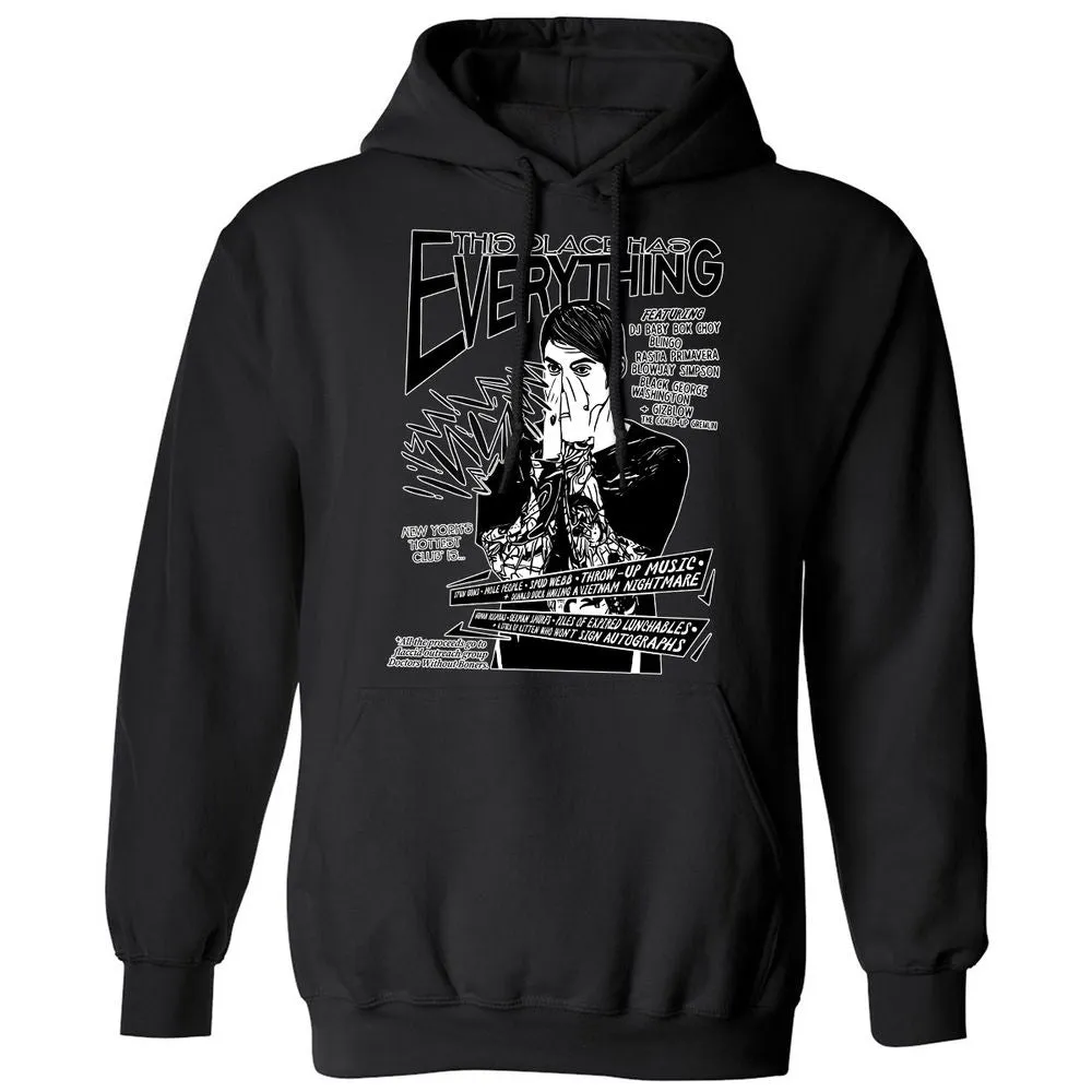 Classic Unisex Hoodie - S8LHV5FK - Black - 11