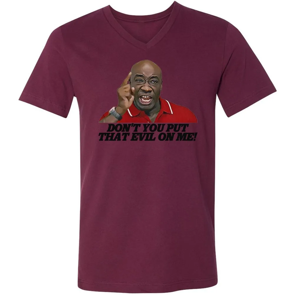 Unisex V-Neck T-Shirt - U8C1AWHK - Maroon - 6