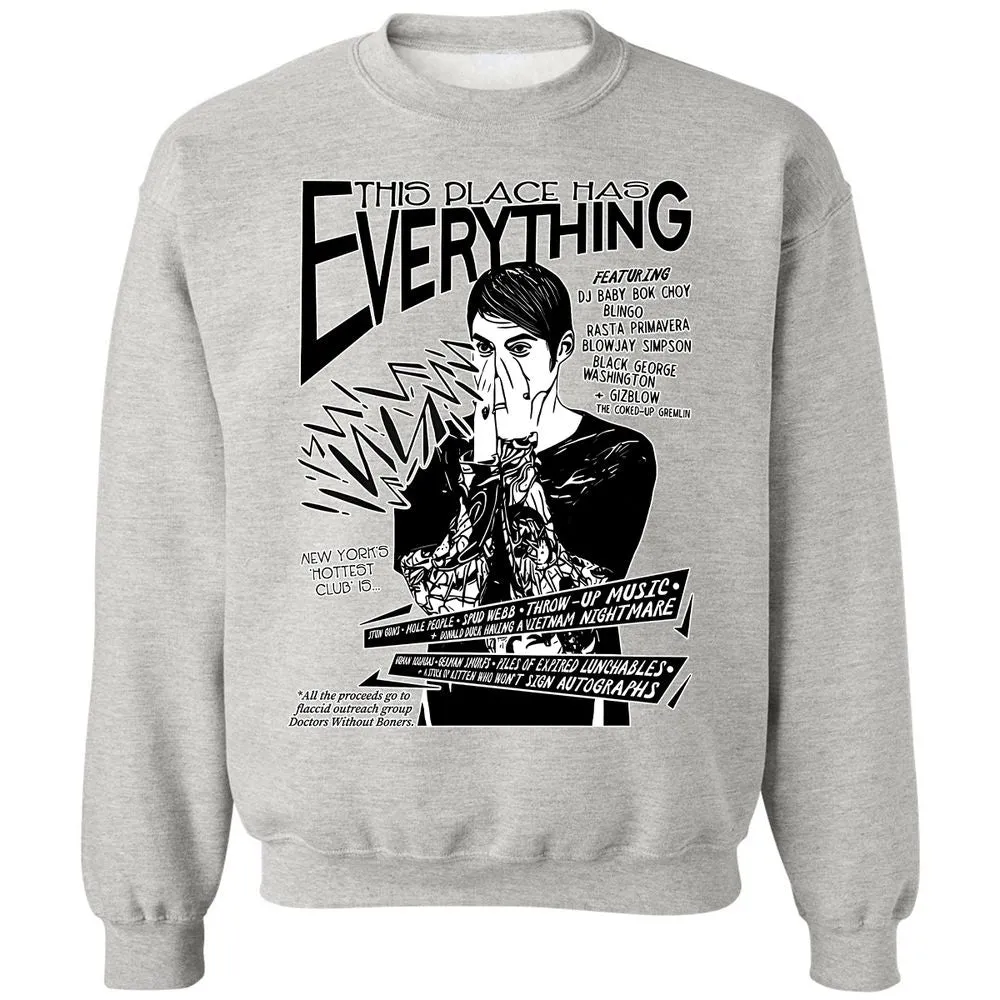 Classic Unisex Sweatshirt - E654B4ES - Ash - 2