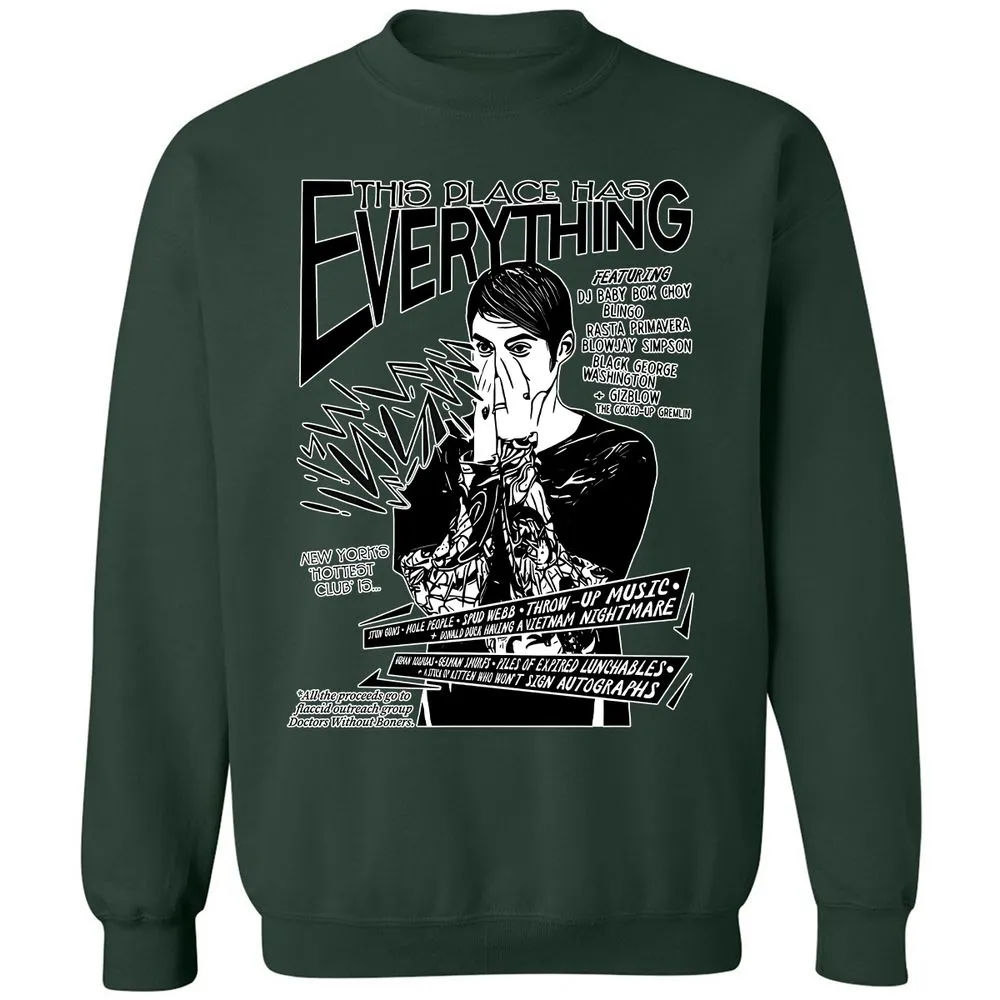 Classic Unisex Sweatshirt - E654B4ES - Forest Green - 4