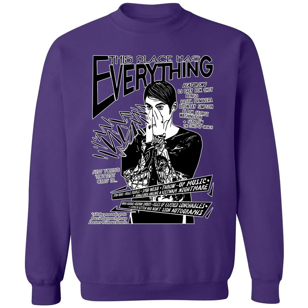 Classic Unisex Sweatshirt - E654B4ES - Purple - 6