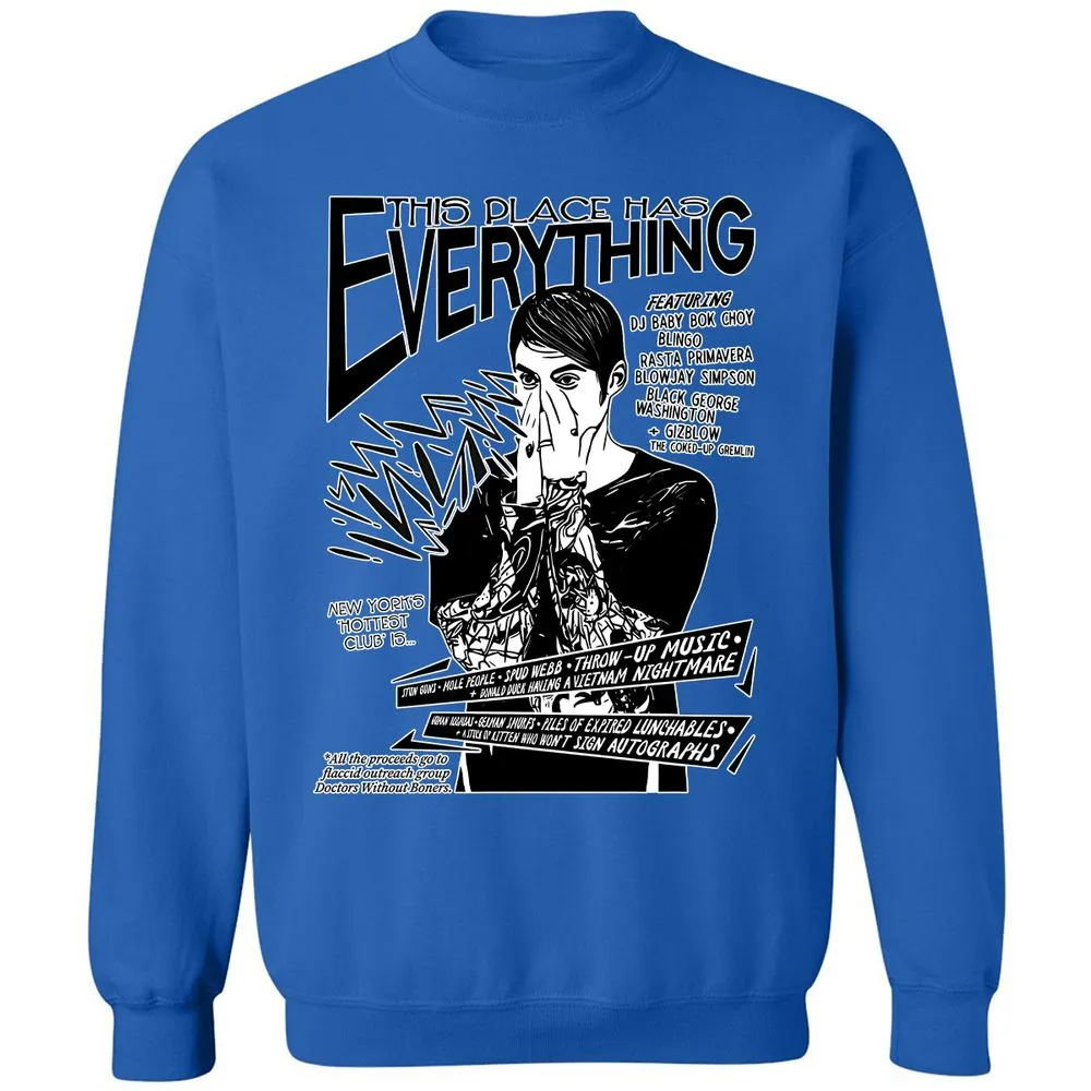 Classic Unisex Sweatshirt - E654B4ES - Royal - 9