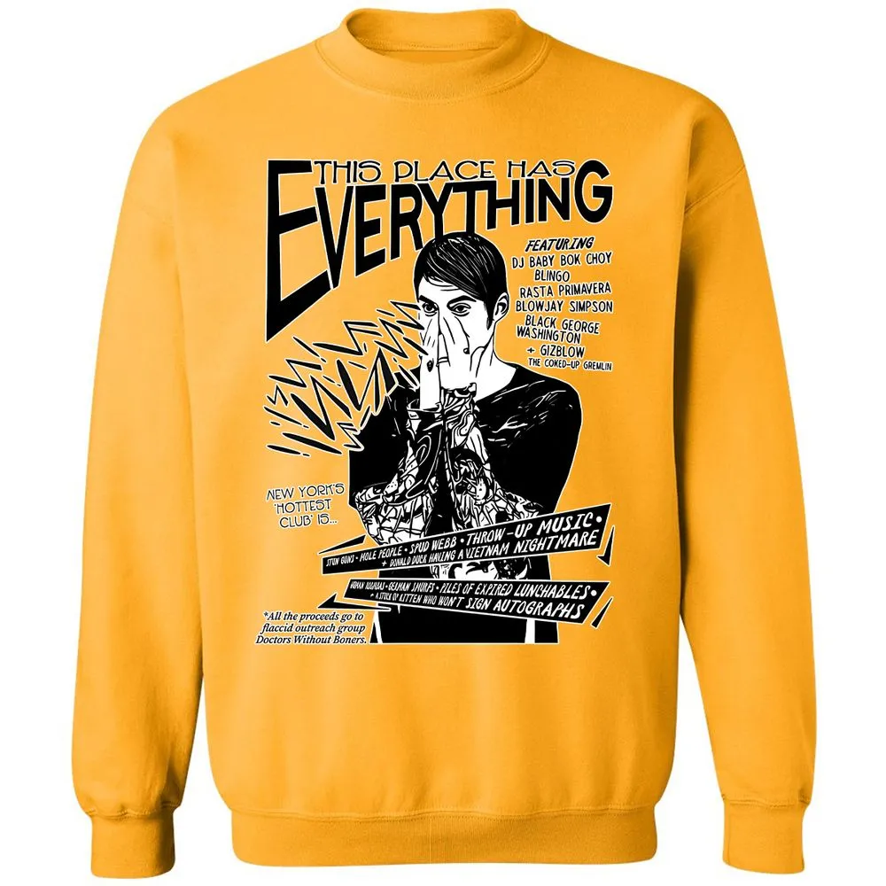 Classic Unisex Sweatshirt - E654B4ES - Gold - 11