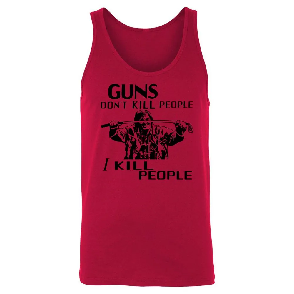 Unisex Jersey Tank - 1RT8VQ2M - Red - 11
