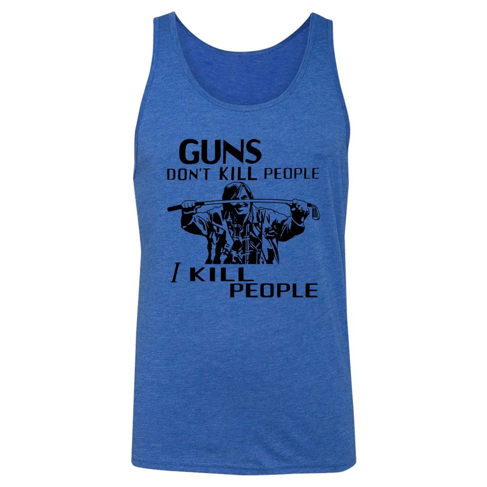 Unisex Jersey Tank - 1RT8VQ2M - True Royal Triblend - 12