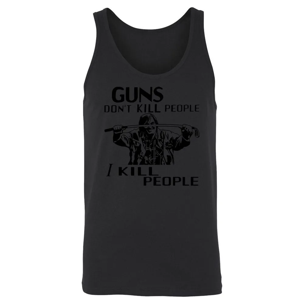 Unisex Jersey Tank - 1RT8VQ2M - Black - 14