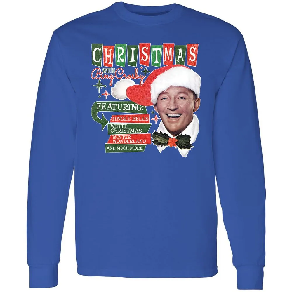 Long Sleeve T-Shirt - GZBLUS7U - Royal - 4