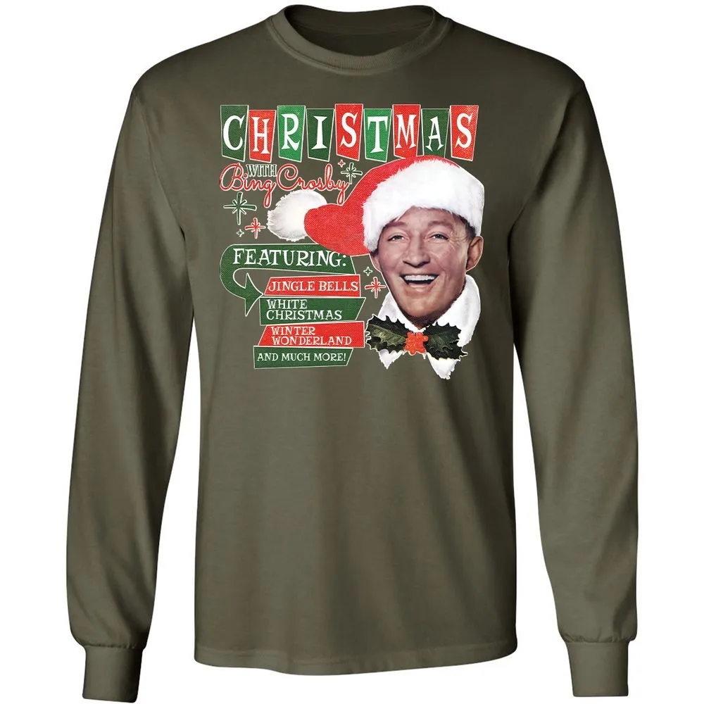 Long Sleeve T-Shirt - GZBLUS7U - Military Green - 7
