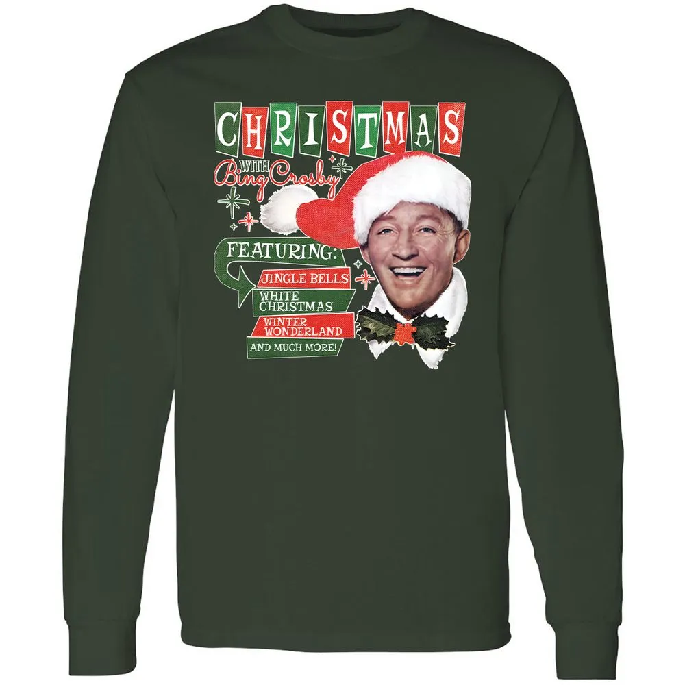 Long Sleeve T-Shirt - GZBLUS7U - Forest Green - 8