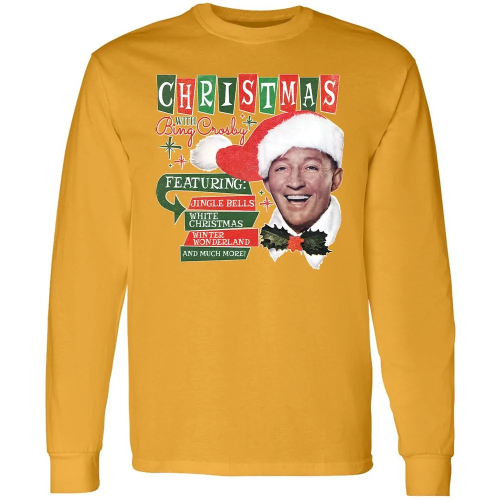 Long Sleeve T-Shirt - GZBLUS7U - Gold - 9
