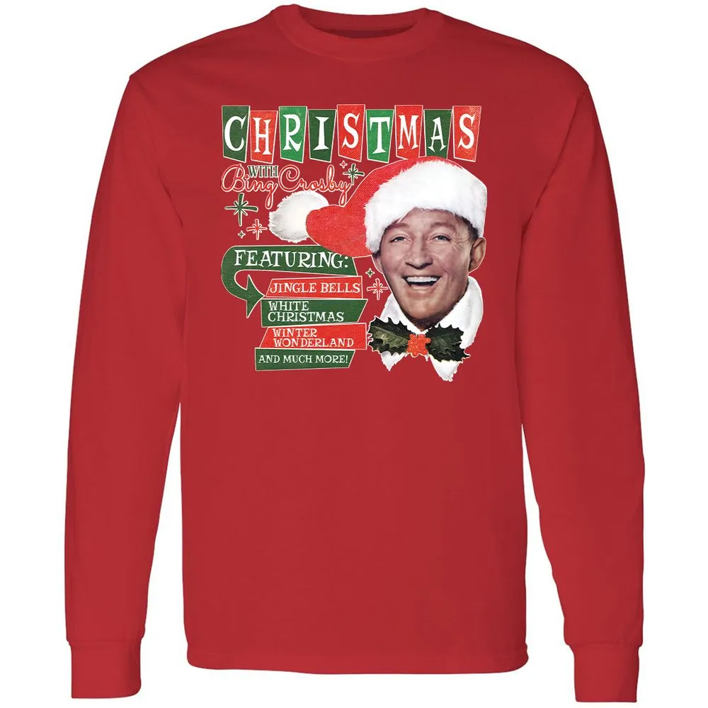 Long Sleeve T-Shirt - GZBLUS7U - Red - 14
