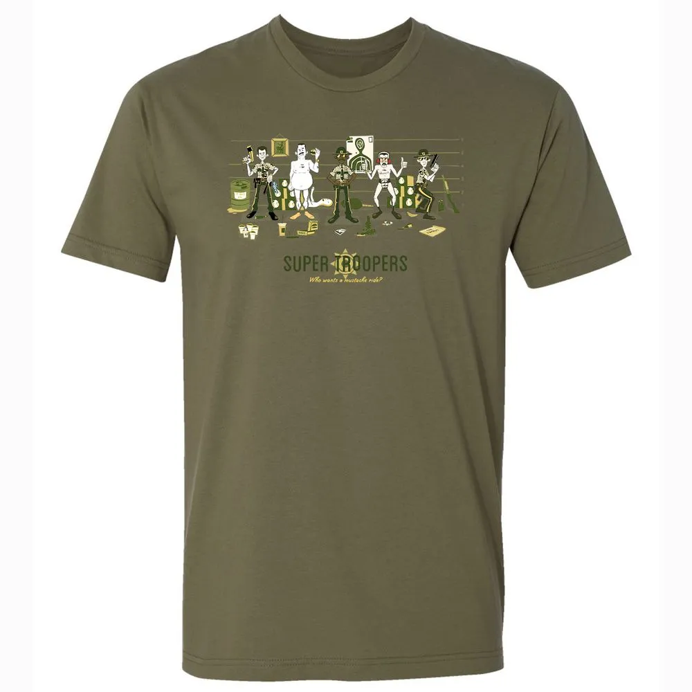 Premium Unisex T-Shirt - KYMBEJCX - Military Green - 5