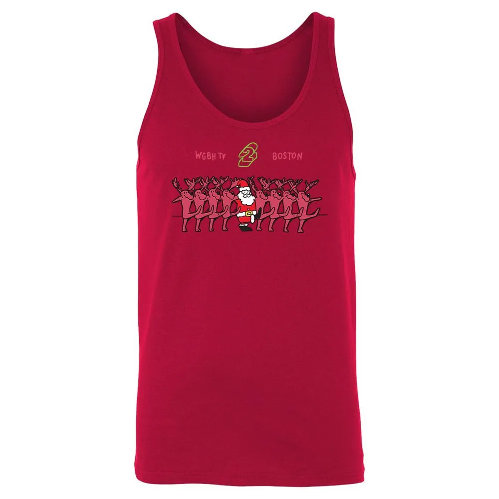 Unisex Jersey Tank - UZPP8MHW - Red - 11