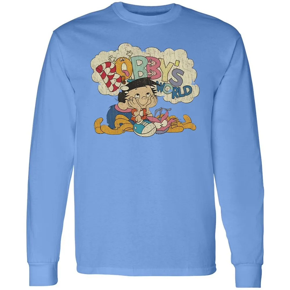 Long Sleeve T-Shirt - CYERT4YH - Carolina Blue - 2