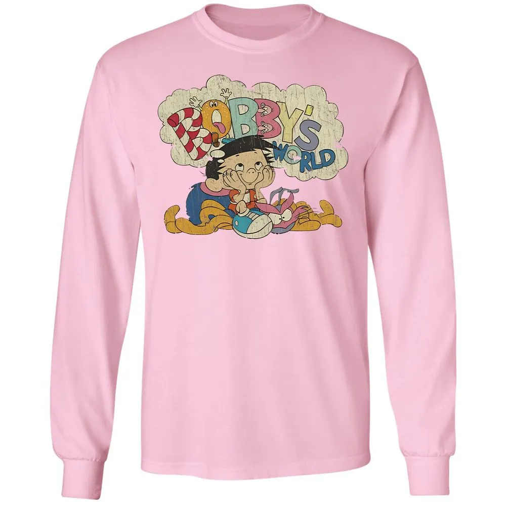 Long Sleeve T-Shirt - CYERT4YH - Light Pink - 3