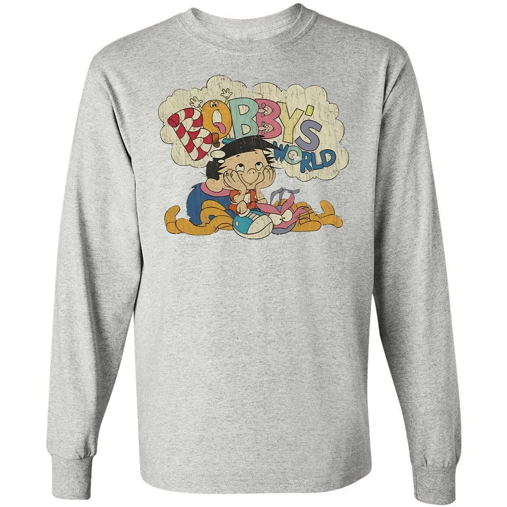 Long Sleeve T-Shirt - CYERT4YH - Ash - 5
