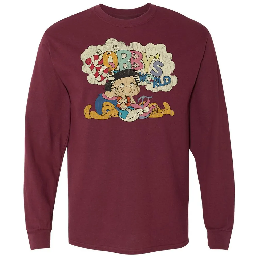 Long Sleeve T-Shirt - CYERT4YH - Maroon - 11