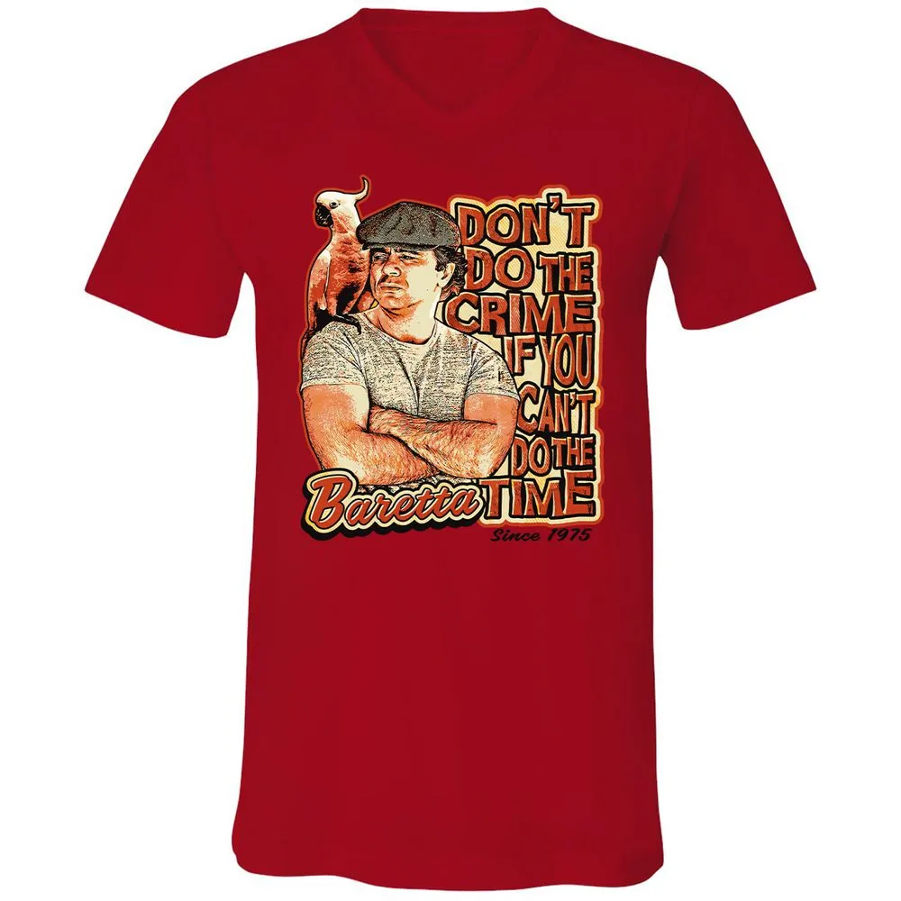 Unisex V-Neck T-Shirt - RZCLDQHH - Red - 3