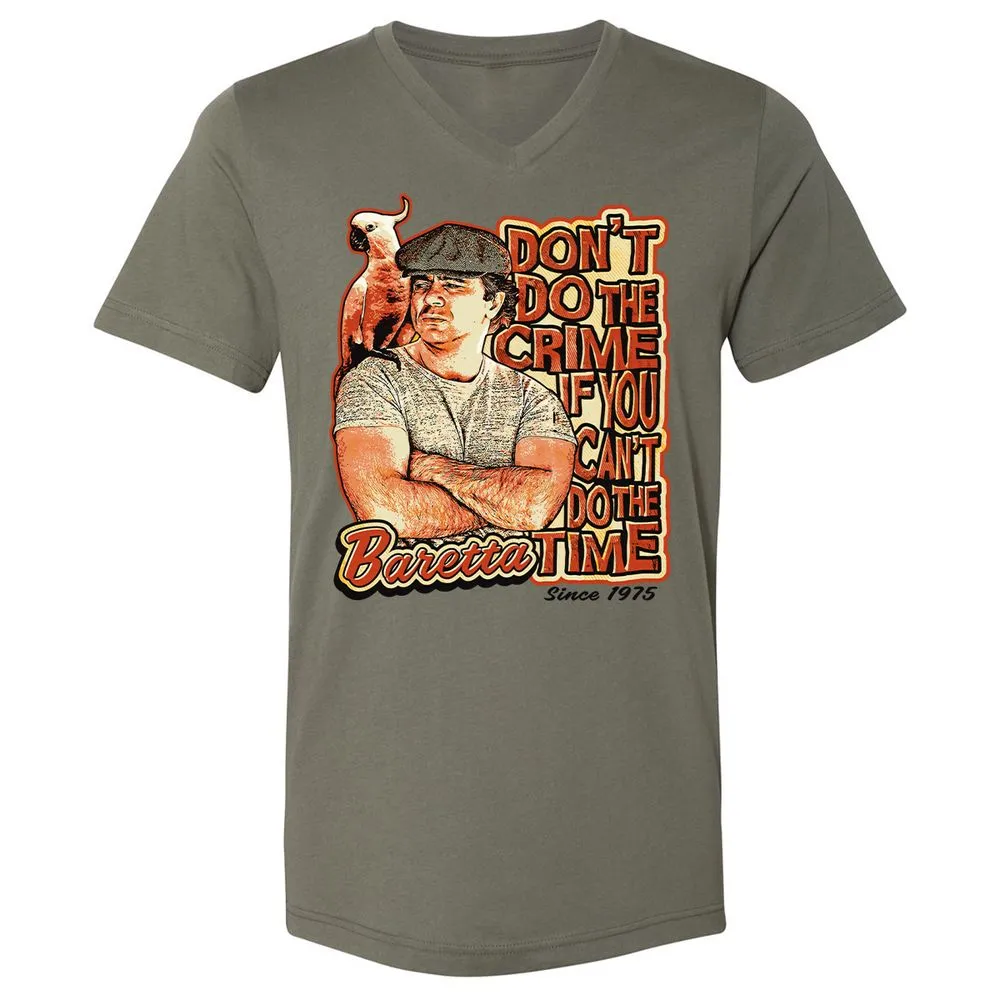 Unisex V-Neck T-Shirt - RZCLDQHH - Military Green - 10