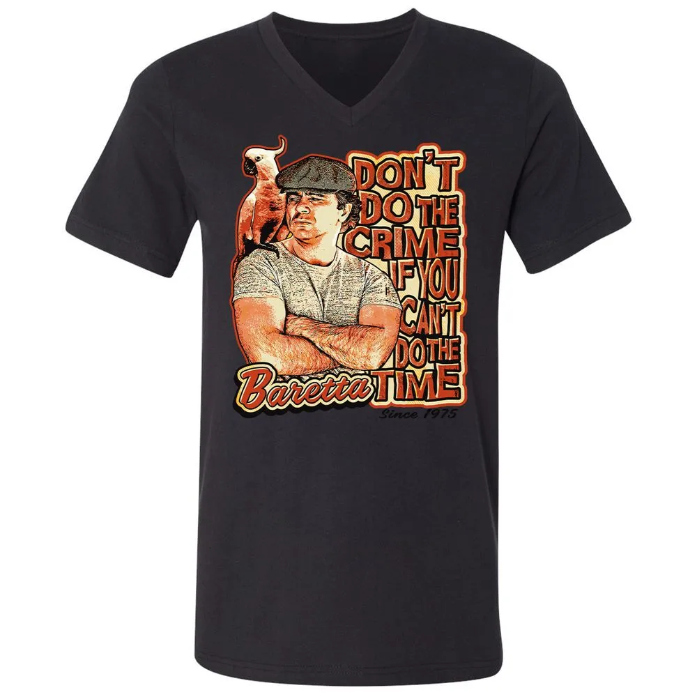Unisex V-Neck T-Shirt - RZCLDQHH - Black - 16