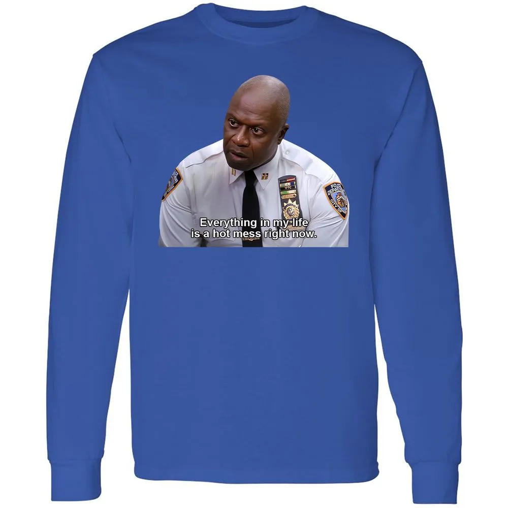 Long Sleeve T-Shirt - 24RYH3TY - Royal - 4