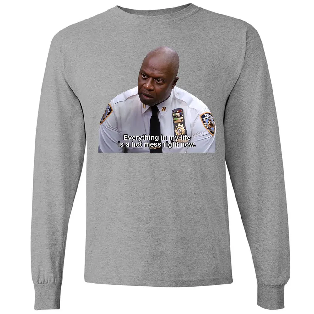 Long Sleeve T-Shirt - 24RYH3TY - Graphite Heather - 6