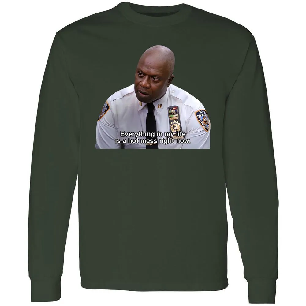 Long Sleeve T-Shirt - 24RYH3TY - Forest Green - 8
